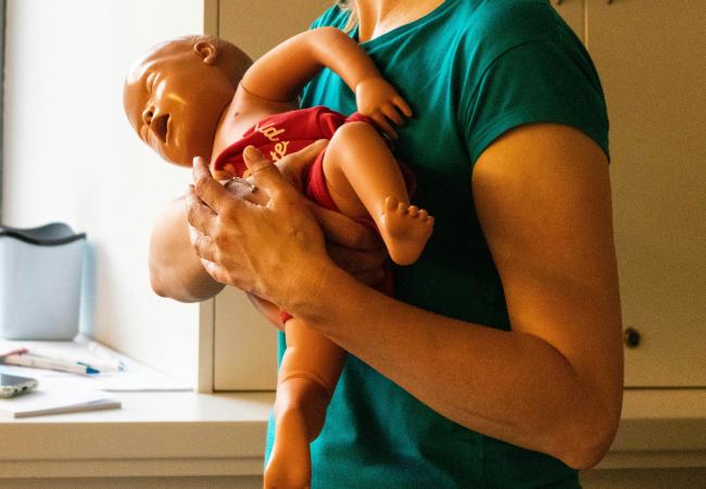 Workshop: levensreddend handelen bij kinderen van 0 - 12 jaar © LM Oost-Vlaanderen