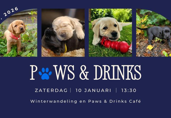 Paws & Drinks © Purpose Dogs