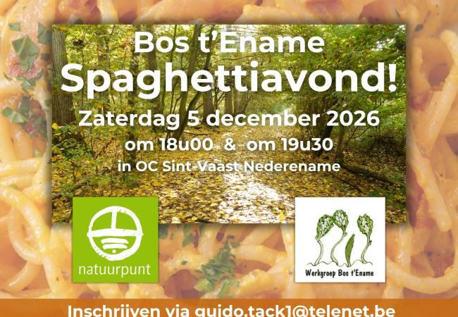 Spaghettiavond Bos t'Ename © Bos t'Ename