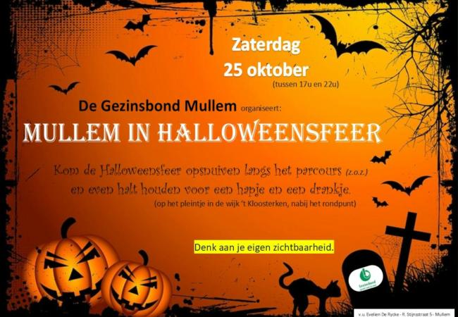 Mullem in Halloweensfeer © Gezinsbond VZW