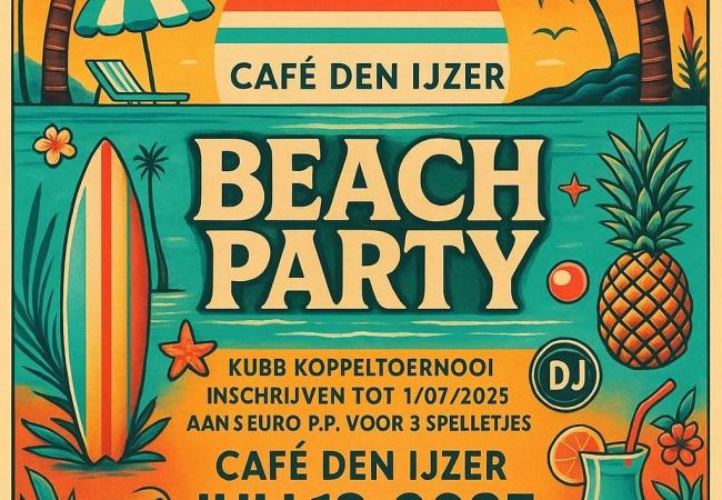 Beach Party @ Den IJzer © Lut Gilis