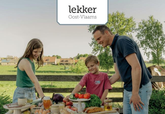 Proef en ontdek tijdens de Toer Lekker Oost-Vlaams © Erov / Noted Agency