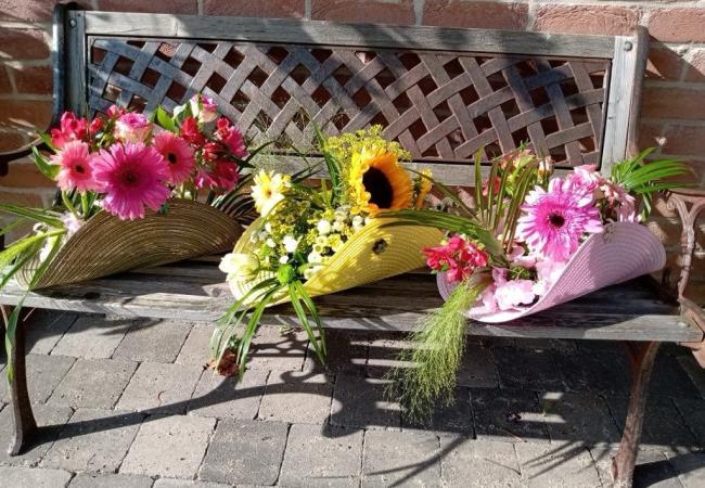 WORKSHOP bloemschikken en broodjes met Jolie Fleur © sabrina Jolie