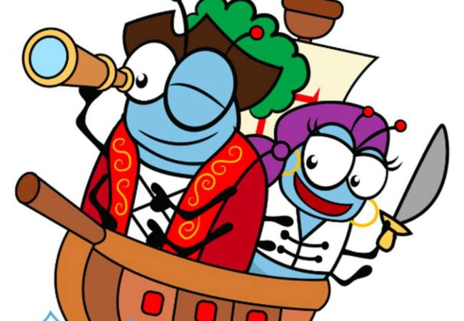 Krik'ahoy piraatjes Leupegem (24-28/08/2026) © Kriebelkampen / Creafant vzw