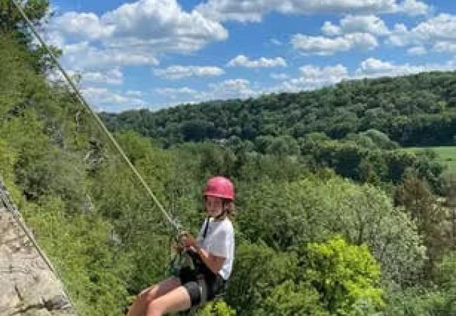 Avonturensportkamp in Rendeux (Luxemburg) © Sportdienst Oudenaarde