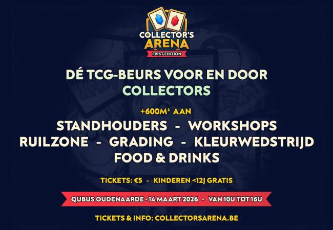 Collector's Arena - Pokémon & TCG-beurs © Collector's Arena