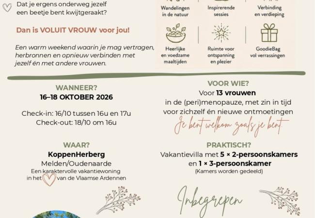 Voluit Vrouw-weekend © Sigrid Leurs