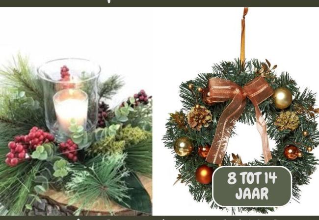 Workshop 4Kids: kerstdecoratie © Evy Van Wayenberge