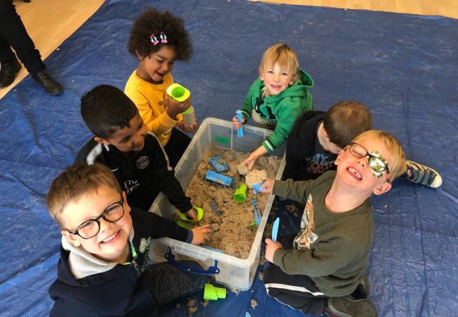 Het zandkasteel © Heyo Vakantiekampen