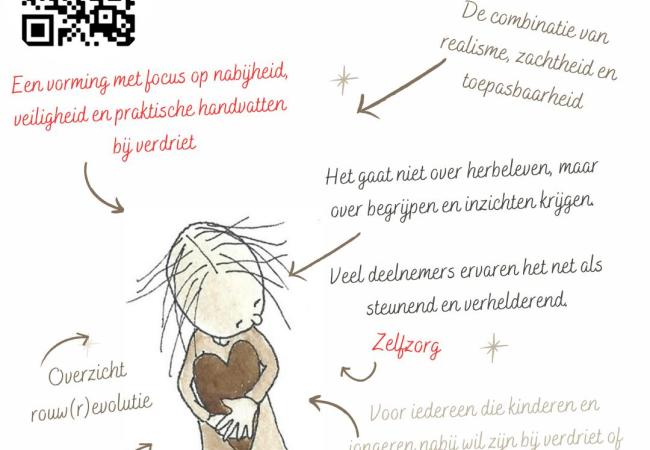 'Een vorming om te K-oesteren'. Hoe ondersteun je bij verlies en verdriet. © Sarah Van Der Strieckt