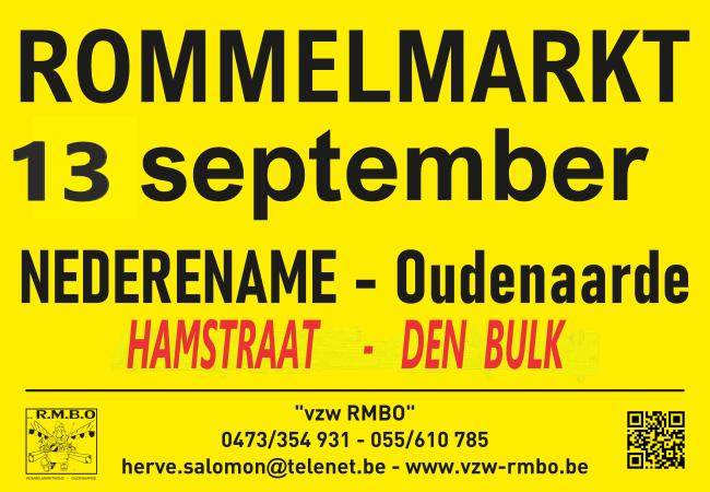 Kermis Rommelmarkt © vzw-rmbo