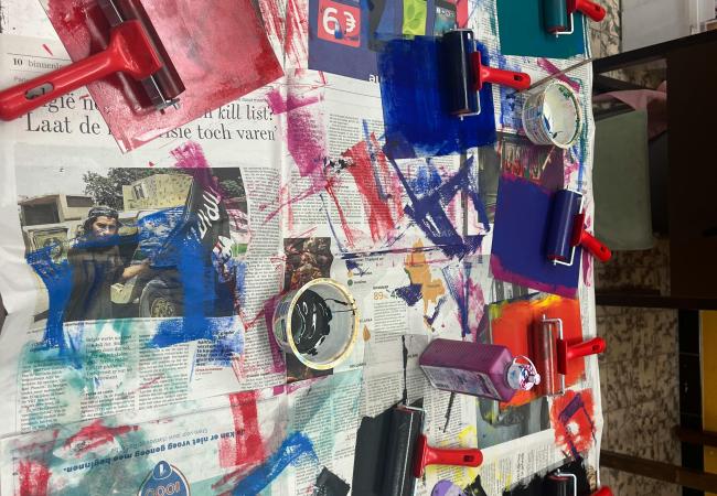 Workshops in de academie voor beeldende kunsten © Stad Oudenaarde