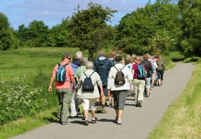 Treinwandeling van De Pinte naar Eine © all rights reserved