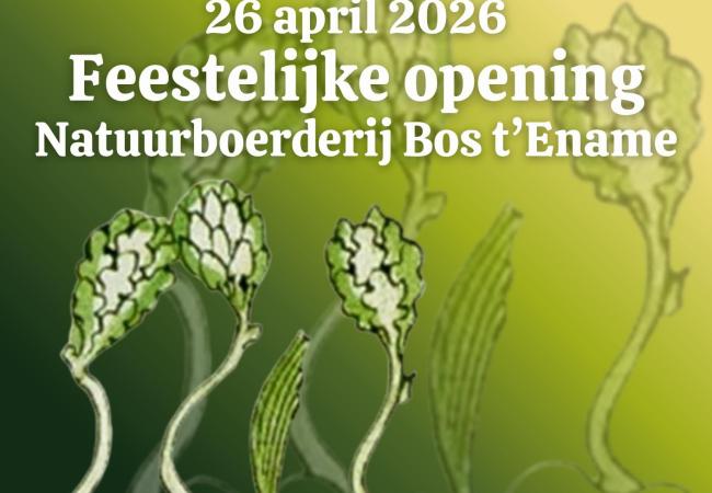 Feestelijke opening Natuurboerderij Bos t'Ename © Bos t'Ename