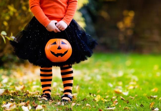 Halloween in het stadscentrum