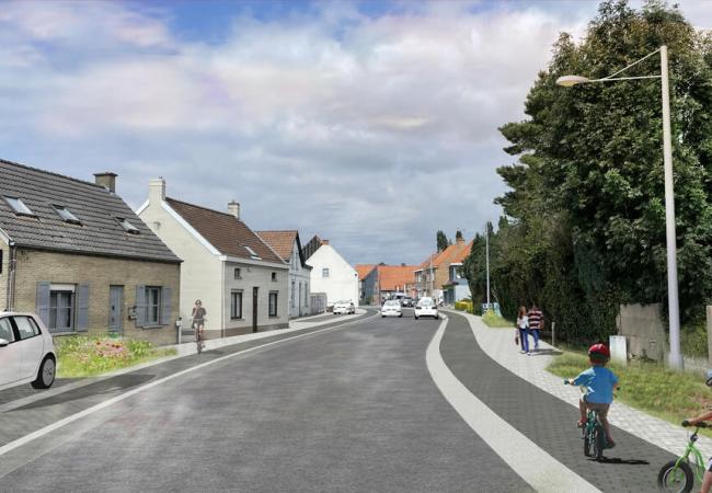 Heraanleg dorpskern en centrumzone Nederename