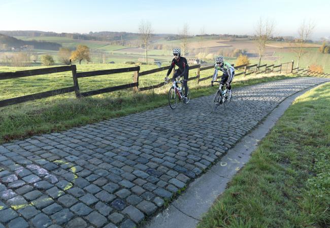 The Tour of Flanders route