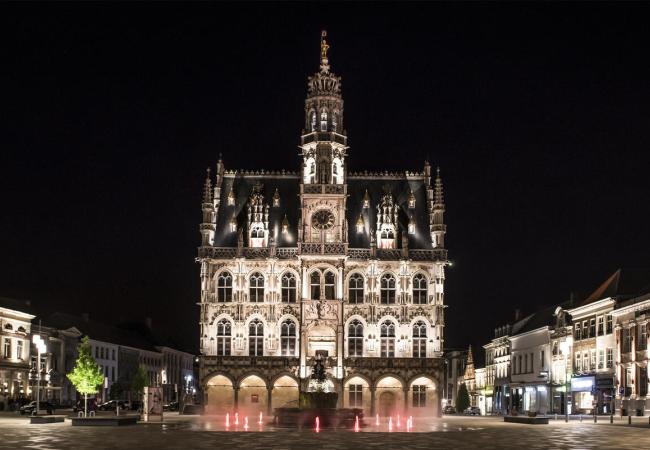 Oudenaarde by night