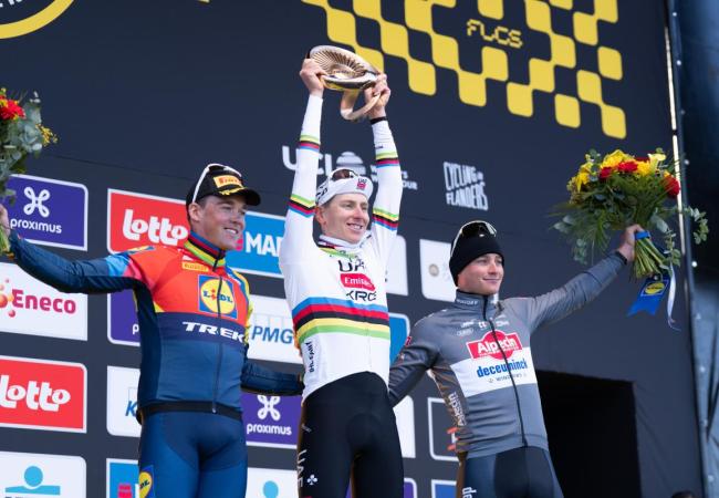 Podium RVV mannen 2025