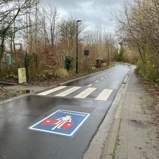 Fietszone Meerspoort