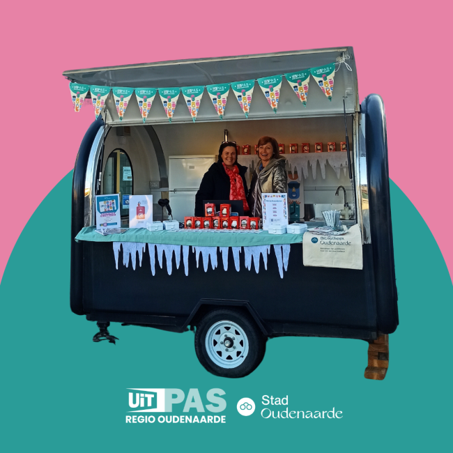 Welkom bij de UiTPAS-kar van UiTPAS Regio Oudenaarde
