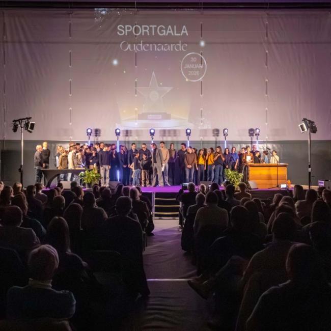 Podium Sportgala Oudenaarde 2025