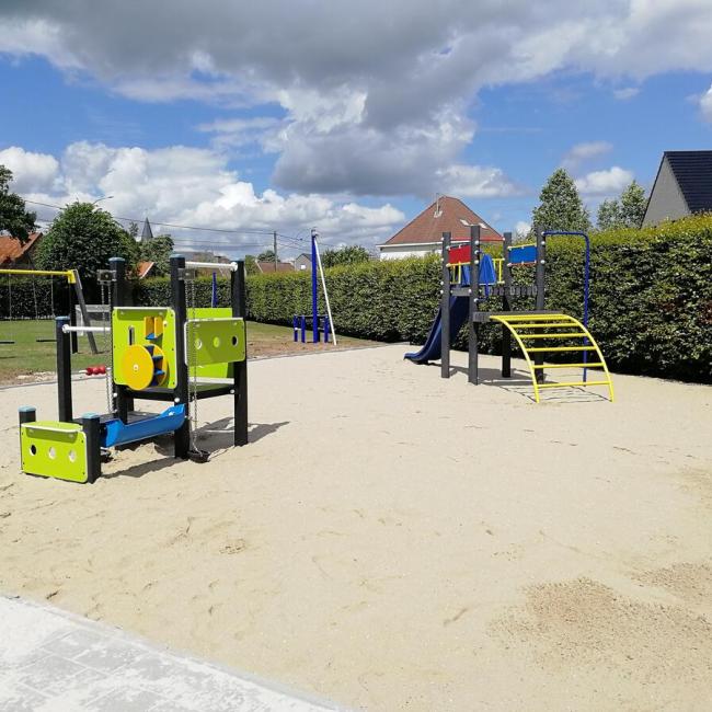 Voetbal- en basketveld De Linde