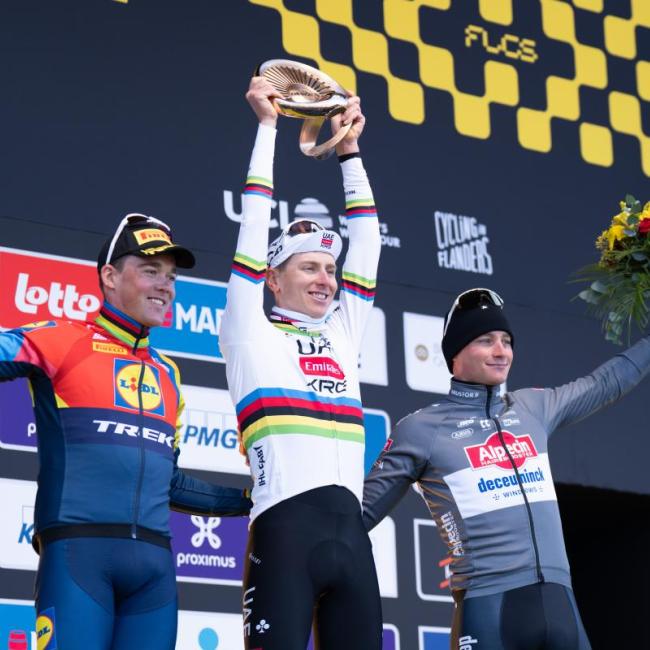 Podium RVV mannen 2025