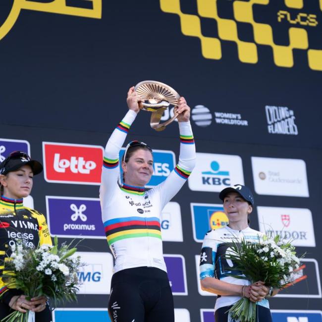 Podium RVV vrouwen 2025