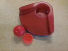 Hockey set met golfholes