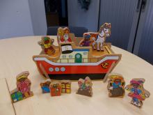 De stoomboot van sinterklaas