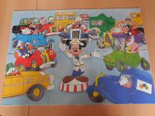 Vloerpuzzel “De verkeersagent”