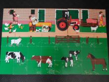 Boerderij- vloerpuzzel