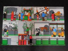 Dierentuin- vloerpuzzel