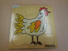 Groeipuzzel: Kip