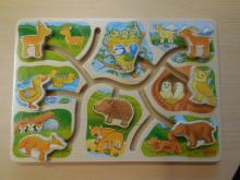 Schuifpuzzel mama en jong