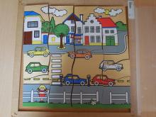 Puzzel “Weg met zebrapad”