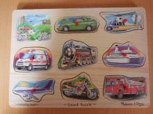 Geluidenpuzzel voertuigen