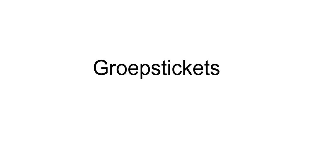 Hoe boeken de groepstickets