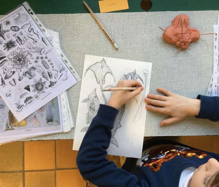 Kunst na school
